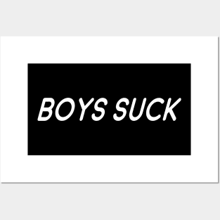 Boys Suck Posters and Art